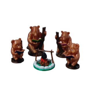 Kampçı Ayı Ailesi