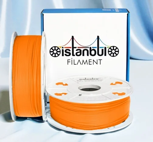 PLA + 500mms Pastel Turuncu Renk 1KG